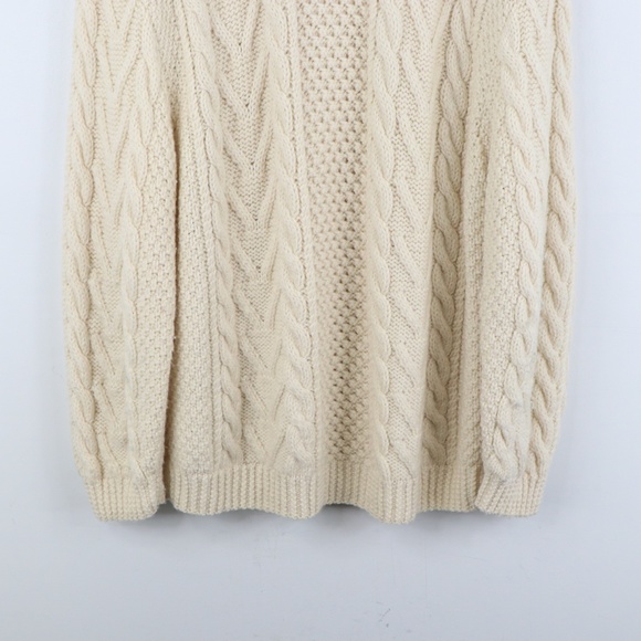 Vintage 70s Rockabilly Chunky Fisherman Sweater - Picture 7 of 7